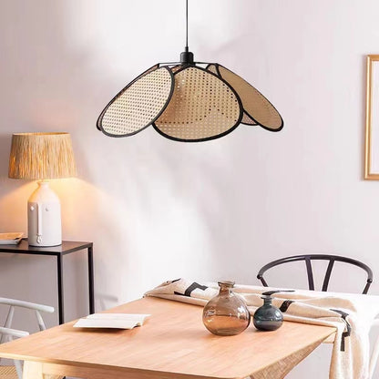 Lustra Vintage 1xE27, Barn, Diametru 80cm, Lemn si Metal, Maro Lustre Vintage Default Title Alessandro Design