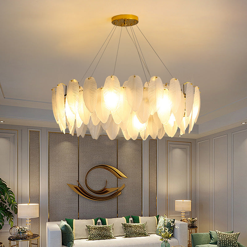 Candelabru Cristal VICOMTE Eleganza, 6x E14, Diametru 50cm, Auriu, Inaltime Reglabila Candelabre Cristal Default Title Alessandro Design