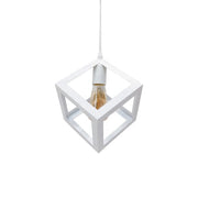Lustra Forma Cub, STRUKTUR Linear Trio, 3x E27, Alb, Metal Lustre Industrial Default Title Alessandro Design