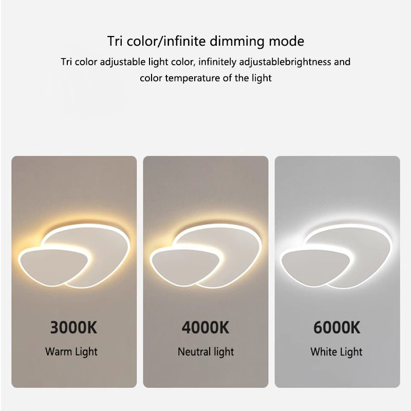 LED-es csillár távirányítóval FUTURA LUMINA 66W, Ovális, Hideg/Meleg/Semleges fény, Szabályozható, Fehér LED-es csillár távirányítóval Alapértelmezett cím Alessandro Design