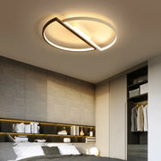 LED csillár távirányítóval VECTOR ARCUS 52W, 2 elem, hideg/meleg/semleges fény, szabályozható, fehér fekete LED csillárok távirányítóval Alapértelmezett cím Alessandro Design