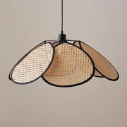 Lustra Vintage 1xE27, Barn, Diametru 80cm, Lemn si Metal, Maro Lustre Vintage Default Title Alessandro Design