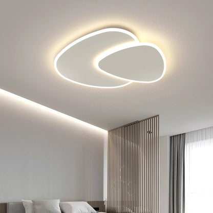 LED-es csillár távirányítóval FUTURA LUMINA 66W, Ovális, Hideg/Meleg/Semleges fény, Szabályozható, Fehér LED-es csillár távirányítóval Alapértelmezett cím Alessandro Design