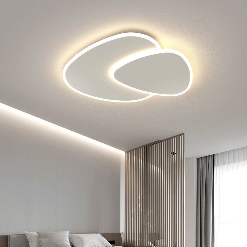 LED-es csillár távirányítóval FUTURA LUMINA 66W, Ovális, Hideg/Meleg/Semleges fény, Szabályozható, Fehér LED-es csillár távirányítóval Alapértelmezett cím Alessandro Design
