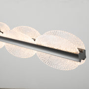 Lustra LED suspendata cu Telecomanda ISOTTA 105W, lumina Rece/Calda/Neutra 3000K/4000K/6000K, Dimabila,Inaltime Reglabila, Negru si Argintiu, Metal si Cristal Lustre LED cu Telecomanda Default Title Alessandro Design