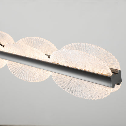 Lustra LED suspendata cu Telecomanda ISOTTA 105W, lumina Rece/Calda/Neutra 3000K/4000K/6000K, Dimabila,Inaltime Reglabila, Negru si Argintiu, Metal si Cristal Lustre LED cu Telecomanda Default Title Alessandro Design
