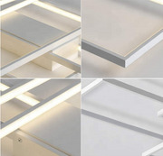 LED csillár távirányítóval LANDYN 78W, hideg/meleg/semleges fény, szabályozható, fehér LED csillárok távirányítóval Alapértelmezett cím Alessandro Design