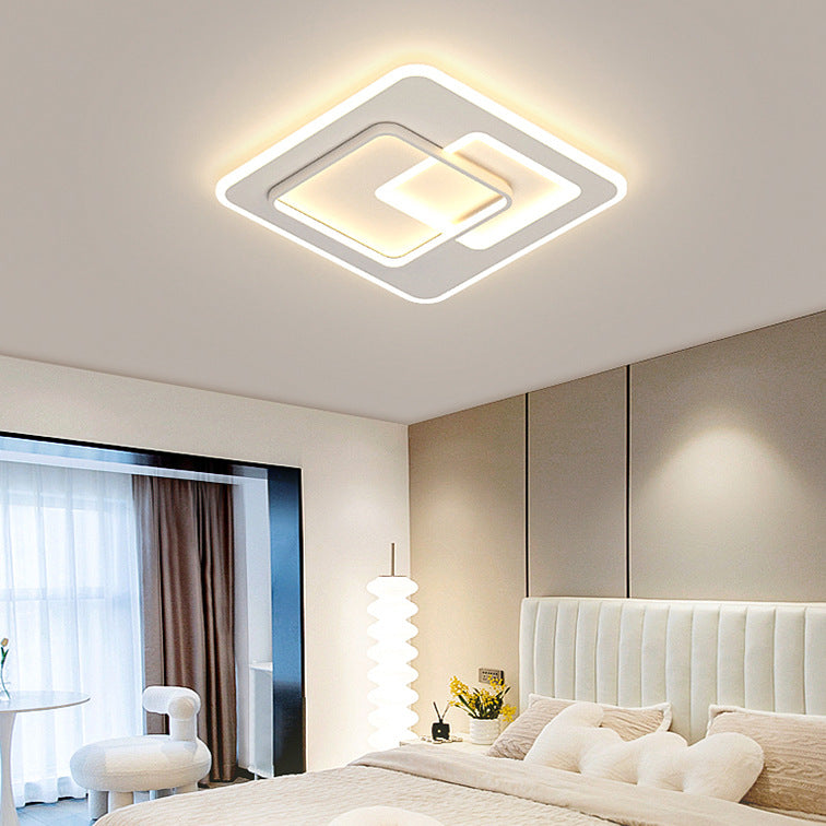 LED-es csillár távirányítóval NOLUX 34W, Négyzet alakú, Hideg/Meleg/Semleges fény, Szabályozható, Fehér LED-es csillárok távirányítóval Alapértelmezett cím Alessandro Design