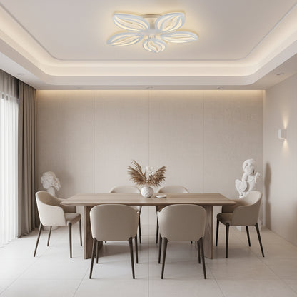 LED-es csillár távirányítóval ORCHID 66W, 5 szirom, hideg/meleg/semleges fény, szabályozható, fehér LED-es csillár távirányítóval Alapértelmezett cím Alessandro Design