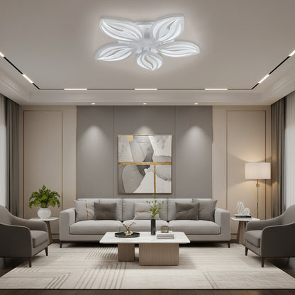 LED-es csillár távirányítóval ORCHID 66W, 5 szirom, hideg/meleg/semleges fény, szabályozható, fehér LED-es csillár távirányítóval Alapértelmezett cím Alessandro Design