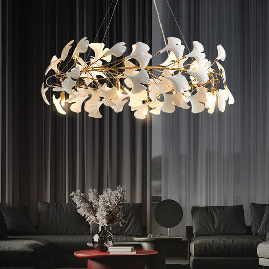 Candelabru Cristal Alpha 8XG9 Auriu Inaltime Reglabila Candelabre Moderne Default Title Alessandro Design