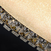 Lustra LED cu telecomanda si cristal LLC152/500CH 59W, 50cm, Cerc, lumina Rece/Calda/Neutra, Dimabila, Crom Lucios Lustre LED cu Telecomanda Default Title Alessandro Design