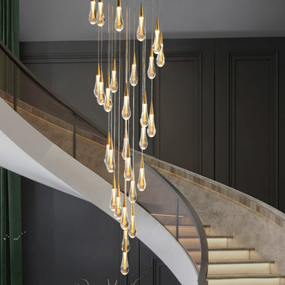Függesztett kristály LED csillár, 39 W, Justinian, átmérő 60 cm, állítható magasságú, arany, fém és kristály kristálycsillárok alapértelmezett cím Alessandro Design