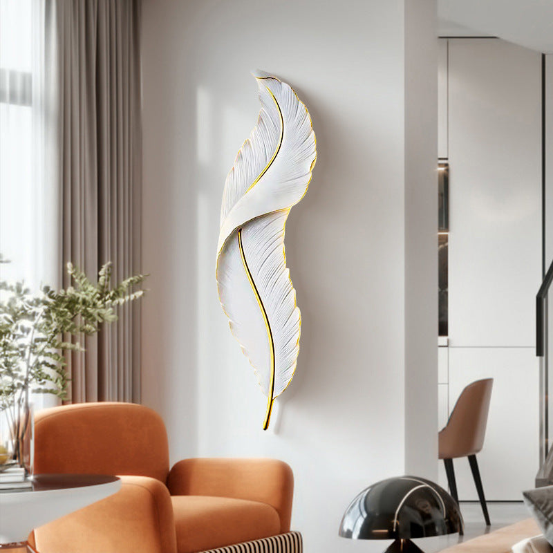 LED fali lámpa, dekorativ toll 85cm 31W hideg/meleg/semleges fény fehérarany beltéri fali lámpák alapértelmezett cím Alessandro Design