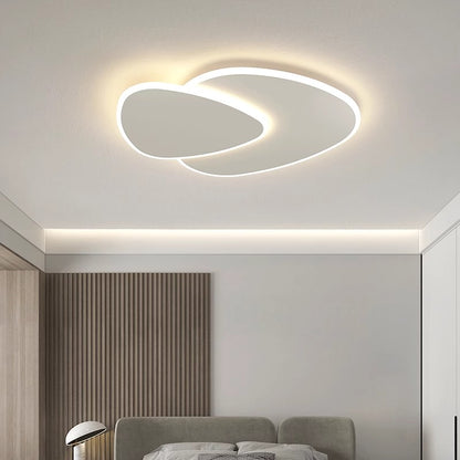 LED-es csillár távirányítóval FUTURA LUMINA 66W, Ovális, Hideg/Meleg/Semleges fény, Szabályozható, Fehér LED-es csillár távirányítóval Alapértelmezett cím Alessandro Design