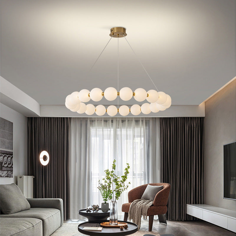 Celeste 42 W-os akril LED-es függesztett csillár távirányítóval, szabályozható, meleg/semleges/hideg fény 3000K/4000K/6000K, arany, fém és akril LED-csillárok távirányítóval Alapértelmezett cím Alessandro Design