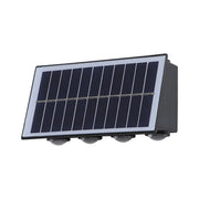 Aplica LED Exterior Solaris, 8 Surse de lumina, Lumina Calda, Negru Aplice de Exterior Default Title Alessandro Design