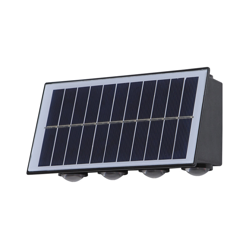 Aplica LED Exterior Solaris, 8 Surse de lumina, Lumina Calda, Negru Aplice de Exterior Default Title Alessandro Design