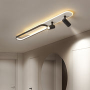 LED csillár állítható kivetítővel FISSO Camilla 70W, hideg/meleg/semleges fény, fekete LED csillárok Alapértelmezett cím Alessandro Design