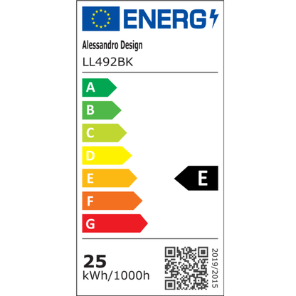 MODERN LED csillár 25 W, átmérő 20 cm, kerek, hideg/meleg/semleges fény, fekete LED csillárok alapértelmezett cím Alessandro Design