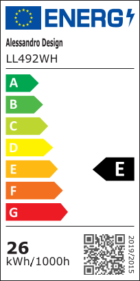 MODERN LED csillár 26 W, átmérő 20 cm, kerek, hideg/meleg/semleges fény, fehér LED csillárok alapértelmezett cím Alessandro Design