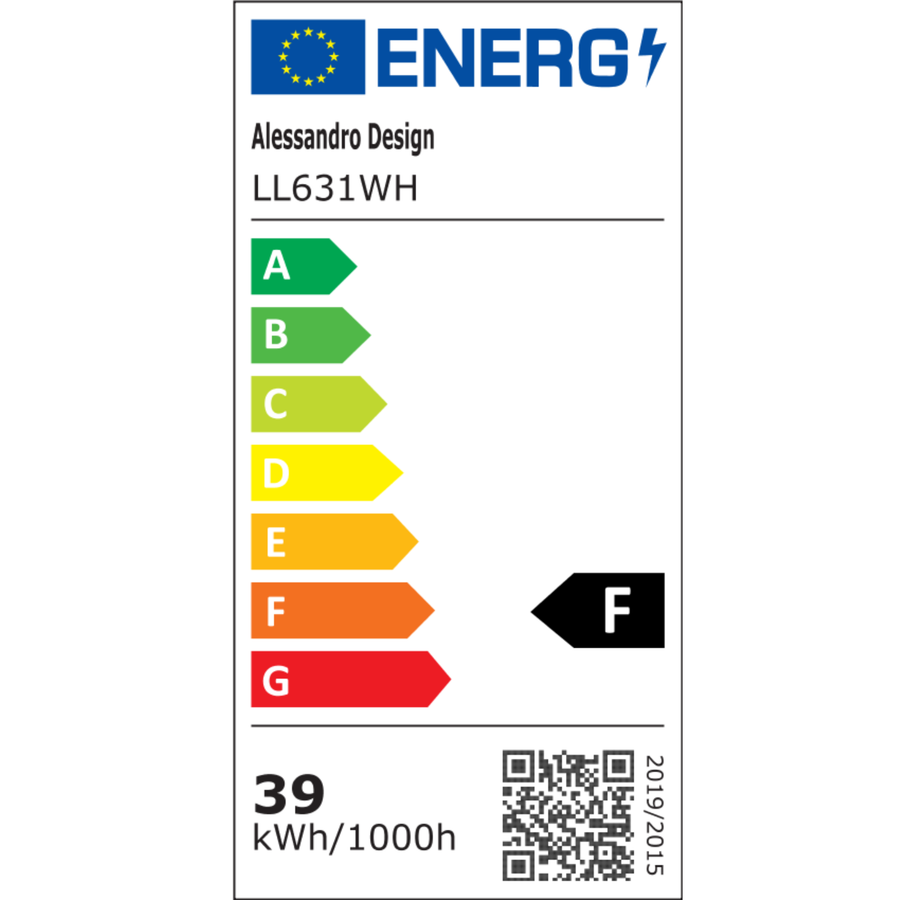 GUARELLA LED csillár, 39 W, hideg/meleg/semleges fény, fehér