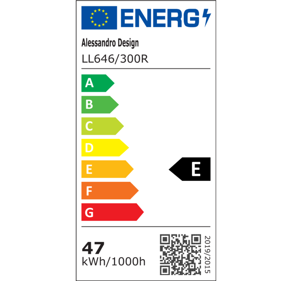 KOMPACTO LED csillár 47 W, 3 kör, hideg/meleg/semleges fény, fehér LED csillárok Alapértelmezett cím Alessandro Design