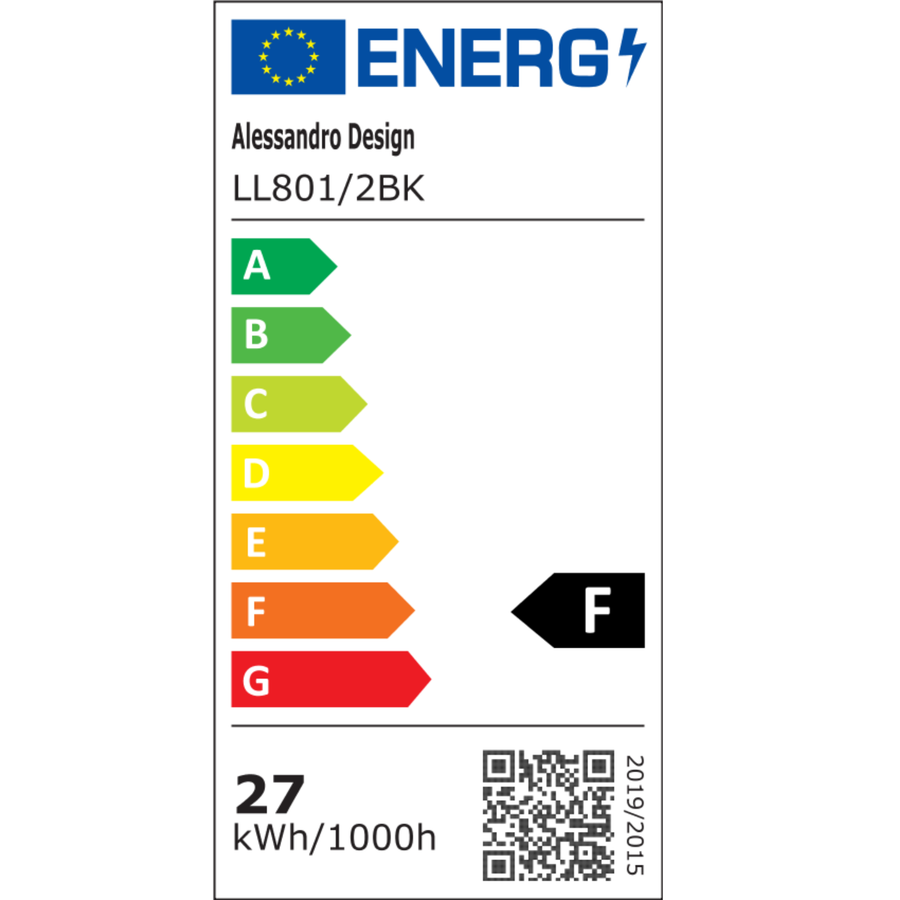 LED csillár PULSARIS 27W, 2 négyzet, hideg/meleg/semleges fény, fekete LED csillárok Alapértelmezett cím Alessandro Design