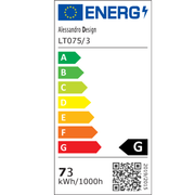 LED csillár távirányítóval és kristály NOVA ROTONDA RGB 73W, 3 kör, hideg/meleg/semleges fény, szabályozható, fényes króm LED csillárok és kristályok Alapértelmezett cím Alessandro Design