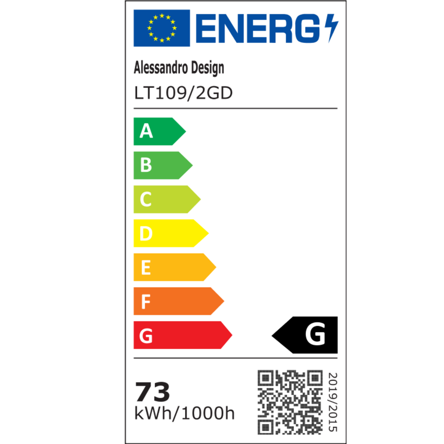 Lustra LED suspendata cu telecomanda, Cristale K9, 73W, 2 Cerc, 60 cm, lumina Rece/Calda/Neutra, Dimabila, Auriu, Inaltime Reglabila Lustre LED cu Telecomanda Default Title Alessandro Design
