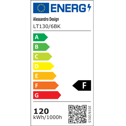 LED csillár távirányítóval ELLA 120W, 6 négyzet, hideg/meleg/semleges fény, szabályozható, fekete, fém és akril LED csillárok távirányítóval Alapértelmezett cím Alessandro Design