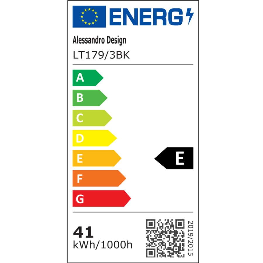 Lustra LED cu Telecomanda LT179/3BK, 41W, 3 Elemente, Lumina Rece/Clada/Neutra, Dimabila, Negru Lustre LED cu Telecomanda Default Title Alessandro Design
