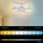LED-es csillár távirányítóval ORCHID 66W, 5 szirom, hideg/meleg/semleges fény, szabályozható, fehér LED-es csillár távirányítóval Alapértelmezett cím Alessandro Design