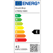 LED-es csillár távirányítóval BETTY 43W, 4 kör, hideg/meleg/semleges fény, szabályozható, fehér LED-es csillár távirányítóval Alapértelmezett cím Alessandro Design