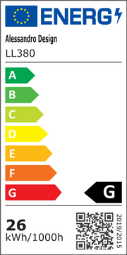 LED csillár GALIOS 26W, 6 elem, hideg/meleg/semleges fény, fekete