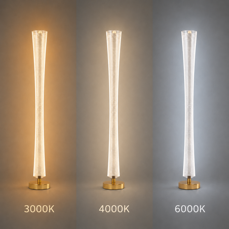 Modern Augustinus 40W LED lámpa 127Cm Meleg/Semleges/Hideg Arany fény