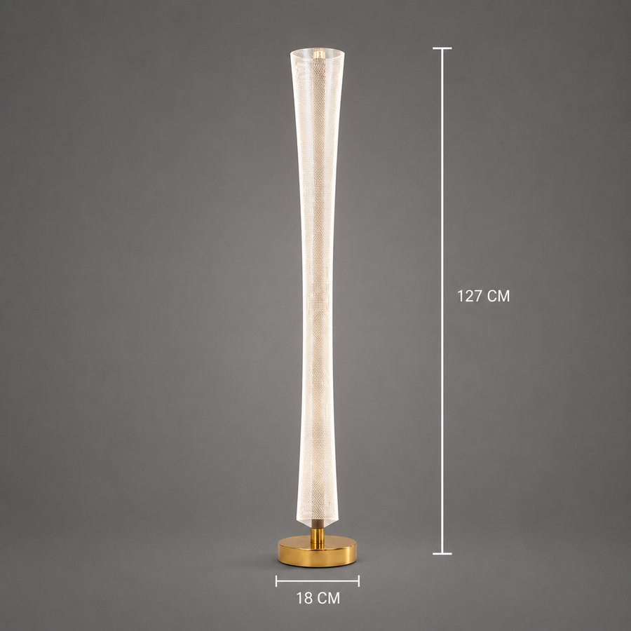 Modern Augustinus 40W LED lámpa 127Cm Meleg/Semleges/Hideg Arany fény