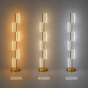 LED lámpa 40W Modern Austin 125Cm 3000/4000/6000K Gold