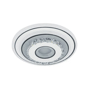 Kristály LED csillár MITA 28W, Átmérő 20cm, Kerek, Hideg/Meleg/Semleges fény, Fehér LED csillárok Alapértelmezett cím Alessandro Design