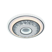 Kristály LED csillár MITA 28W, Átmérő 20cm, Kerek, Hideg/Meleg/Semleges fény, Fehér LED csillárok Alapértelmezett cím Alessandro Design