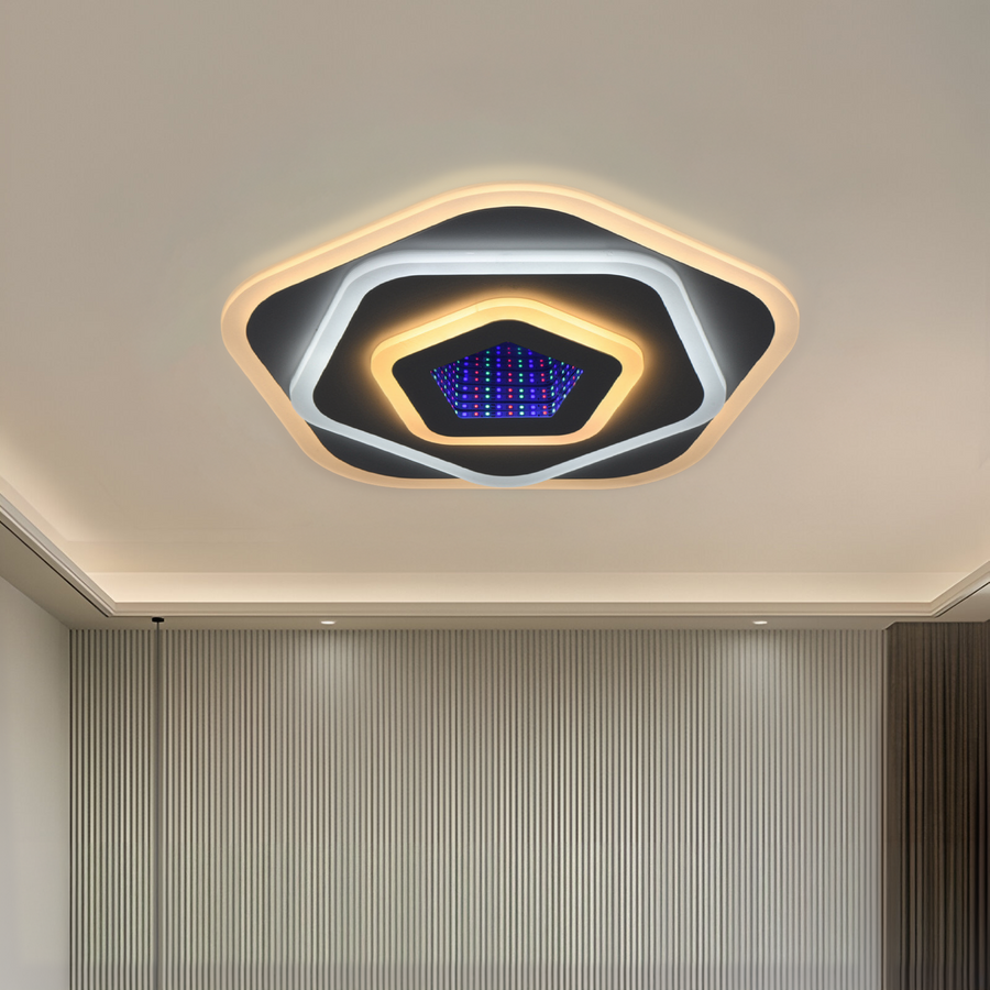 LED csillár NEXA 3D 39W, átmérő 23 cm, hideg/meleg/semleges fény, fehér LED csillár Alapértelmezett cím Alessandro Design