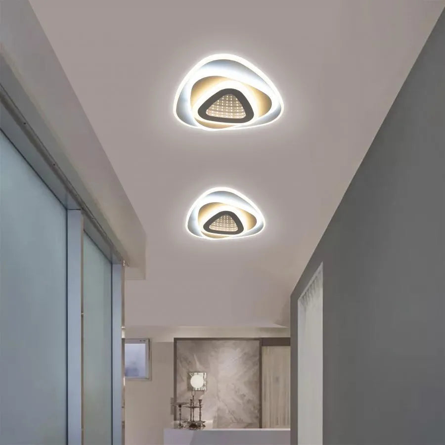 LED csillár NEXA Triangle 3D 40W, fehér, hideg/meleg/semleges fény LED csillárok alapértelmezett cím Alessandro Design