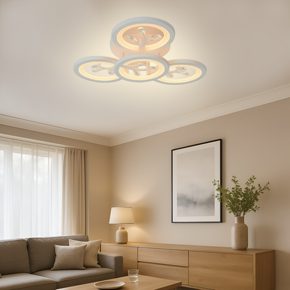 LED csillár távirányítóval és kristály DAISY 53W, 4 elem, hideg/meleg/semleges fény, szabályozható, fehér LED-es csillár távirányítóval Alapértelmezett cím Alessandro Design