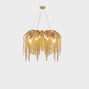 Candelabru MD9020/400GD 4xE14, Diametru 40cm, Auriu, Metal Candelabre Moderne Default Title Alessandro Design