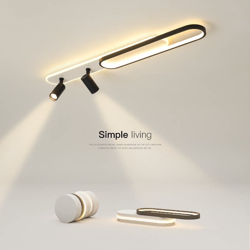 LED csillár állítható kivetítővel FISSO Camilla 70W, hideg/meleg/semleges fény, fekete LED csillárok Alapértelmezett cím Alessandro Design