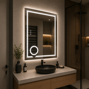 Oglinda LED Rectangulara, 50x70cm, CANTO Touch, Sistem Dezaburire, Dimabila