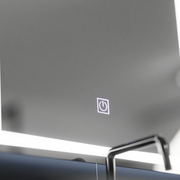 Négyszögletű LED-es tükör, 60x80cm, KERET Basic Touch Mirrors Korman C Alapértelmezett cím Alessandro Design