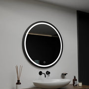 Kerek LED-es tükör 80cm Piazza Basic Touch Mirrors Korman C Alapértelmezett cím Alessandro Design