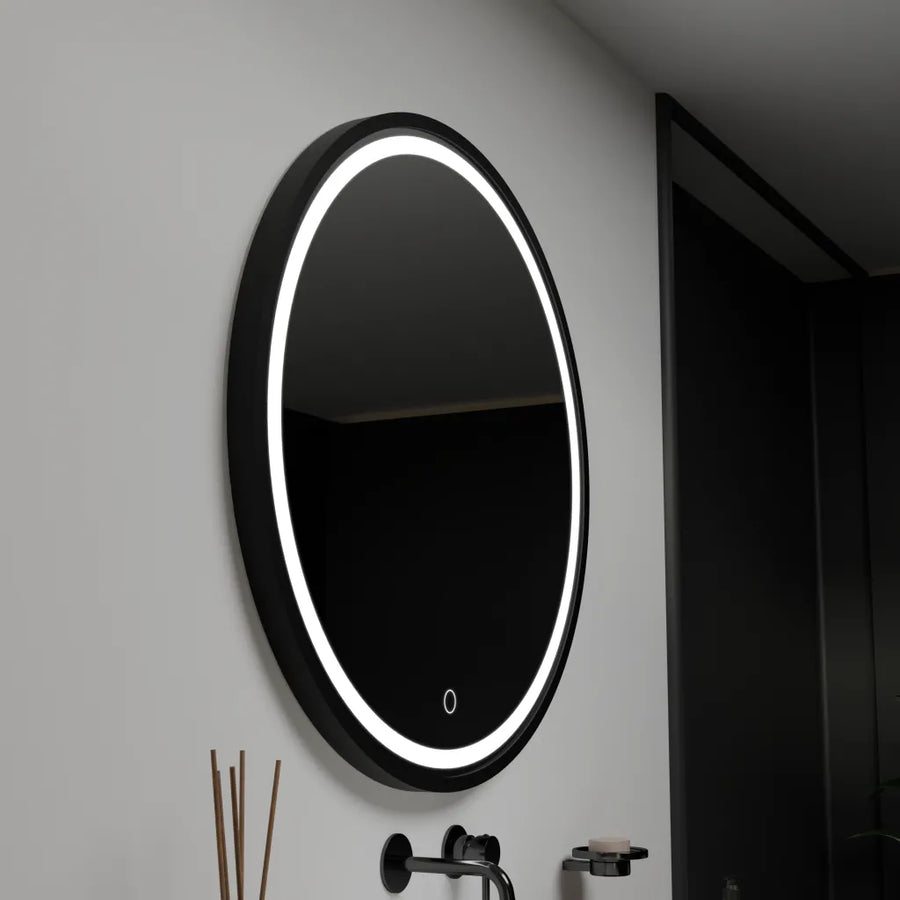 Kerek LED-es tükör 80cm Piazza Basic Touch Mirrors Korman C Alapértelmezett cím Alessandro Design