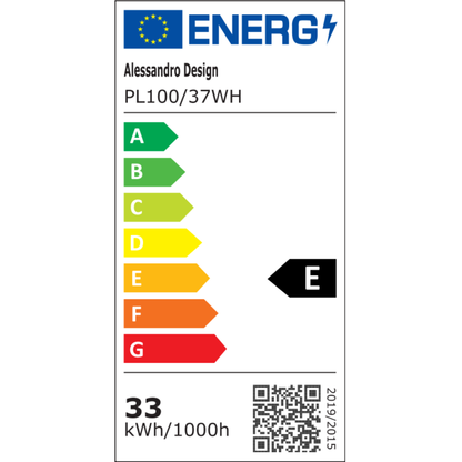 SOLIS LED mennyezeti lámpa 37cm 33W Cold Light Fehér LED mennyezeti lámpa Alapértelmezett cím Alessandro Design